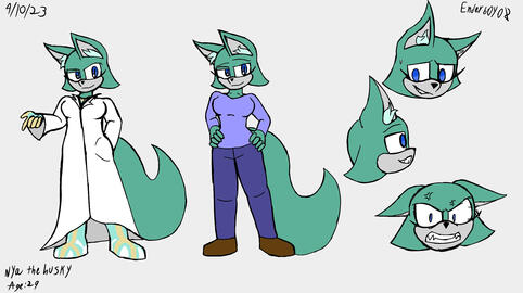 Guardian AU-Nya The Husky